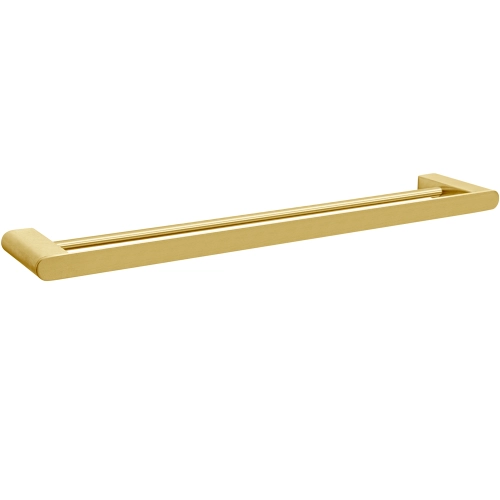 Porta Toalhas Duplo Inox (Picasso Ouro Fosco)