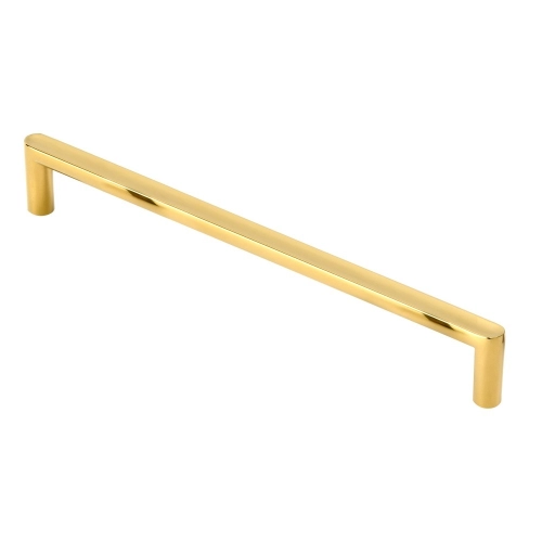 Puxador para Móvel Alça Sobrepor 192 mm Zamac (Cartago Dourado) - Outlet Produto Puxador para Móvel Alça Sobrepor 192 mm Zamac (Cartago Dourado) - Outlet