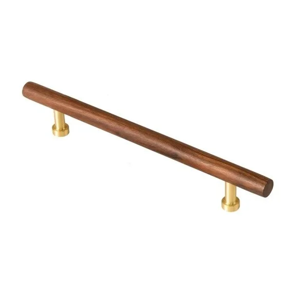 Puxador para Móvel Alça Sobrepor 160 mm em Madeira (Argos) - Outlet Produto Puxador para Móvel Alça Sobrepor 160 mm em Madeira (Argos) - Outlet