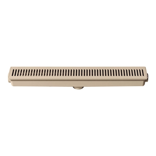 Produto Ralo Linear Sequencial com Grelha 7x52 cm (Bege)