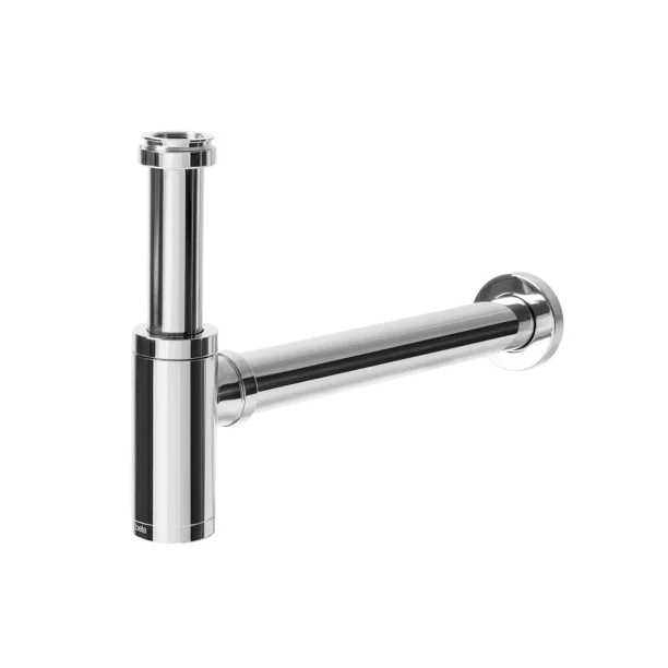 Sifão de Inox com Copo para Banheiro (Gran Cromado) - Outlet Produto Sifão de Inox com Copo para Banheiro (Gran Cromado) - Outlet