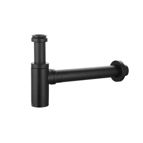 Sif&atilde;o de Inox com Copo para Banheiro (Gran Preto Fosco)