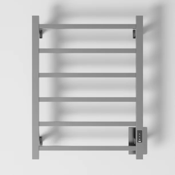 Produto Toalheiro Térmico 6 Barras Quadrado (Bardi Escovado)