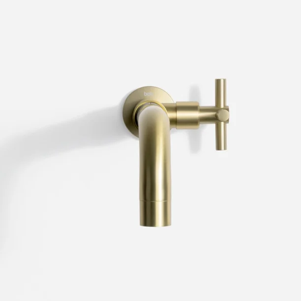Torneira de Parede para Banheiro (Alva Ouro Fosca) - Outlet Produto Torneira de Parede para Banheiro (Alva Ouro Fosca) - Outlet