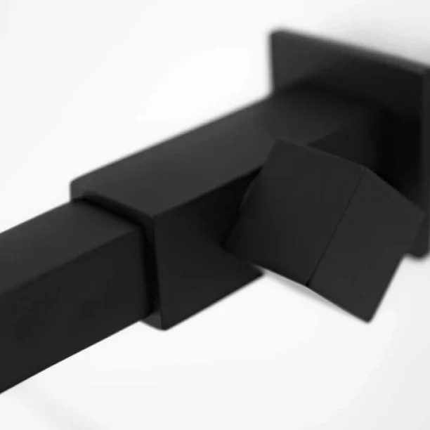 Produto Torneira de Parede para Banheiro (Tay Preta Fosca) - Outlet