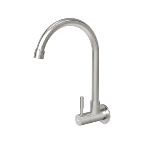 Torneira de Parede para Cozinha Inox (Brava Escovada)