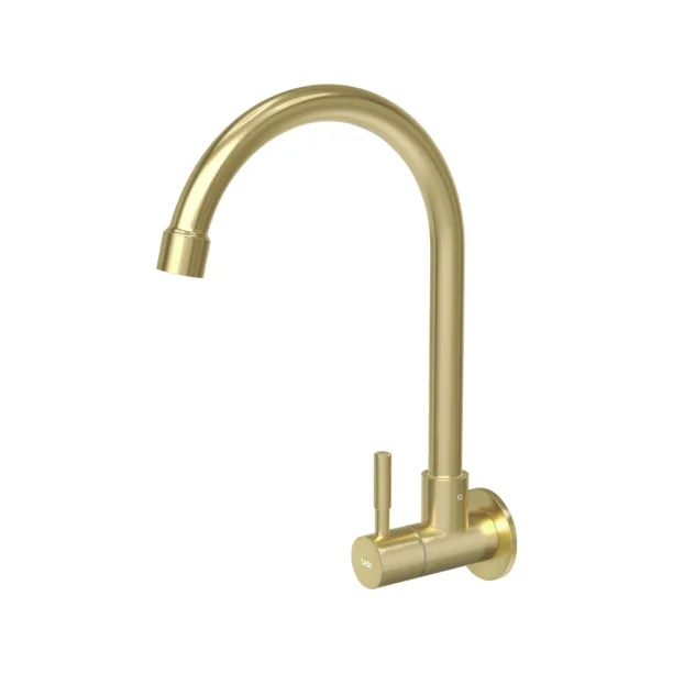 Torneira de Parede para Cozinha Inox (Brava Ouro Fosca) Produto Torneira de Parede para Cozinha Inox (Brava Ouro Fosca)