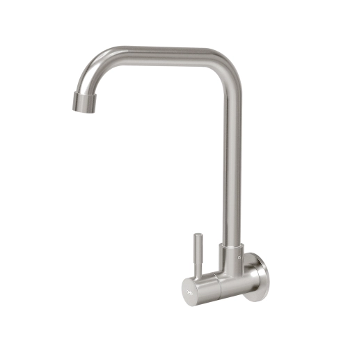 Torneira de Parede para Cozinha Inox (Grace Escovada)