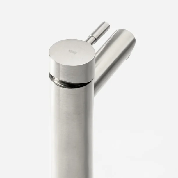 Torneira Monocomando Alta para Banheiro Inox (Lis Escovada) - Outlet Produto Torneira Monocomando Alta para Banheiro Inox (Lis Escovada) - Outlet