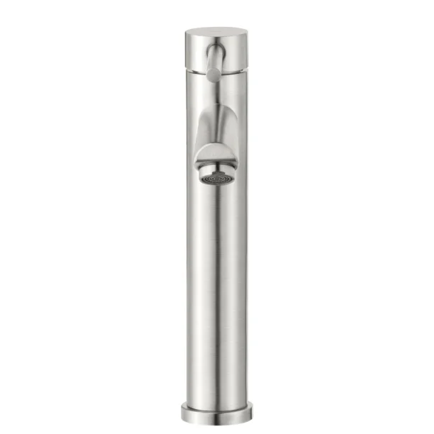 Torneira Monocomando Alta para Banheiro Inox (Lis Escovada) - Outlet Produto Torneira Monocomando Alta para Banheiro Inox (Lis Escovada) - Outlet