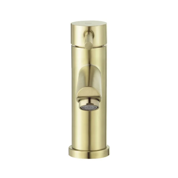 Torneira Monocomando Baixa para Banheiro Inox (Lis Ouro Fosca) - Outlet Produto Torneira Monocomando Baixa para Banheiro Inox (Lis Ouro Fosca) - Outlet