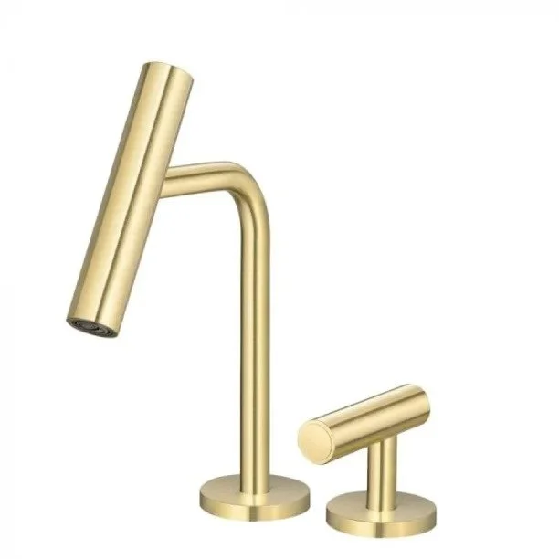 Produto Torneira Monocomando Baixa para Banheiro (Lay Ouro Fosca) - Outlet
