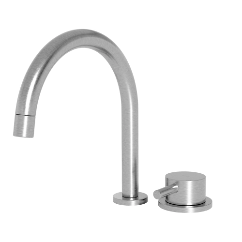 Torneira Monocomando Baixa para Banheiro (Milos Escovada)