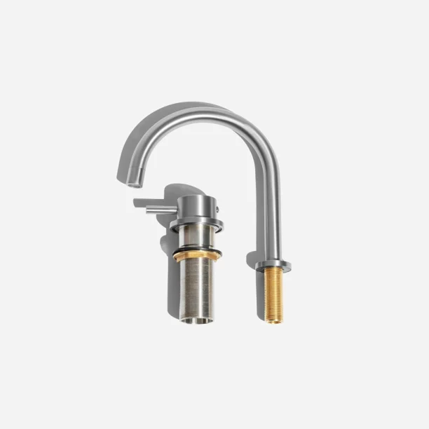 Torneira Monocomando Baixa para Banheiro (Milos Escovada) - Outlet Produto Torneira Monocomando Baixa para Banheiro (Milos Escovada) - Outlet