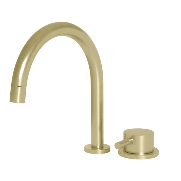 Torneira Monocomando Baixa para Banheiro (Milos Ouro Fosco) - Outlet Produto Torneira Monocomando Baixa para Banheiro (Milos Ouro Fosco) - Outlet