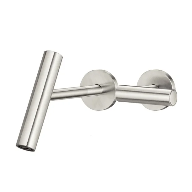 Torneira Monocomando de Parede para Banheiro (Lay Níquel Fosca) - Outlet Produto Torneira Monocomando de Parede para Banheiro (Lay Níquel Fosca) - Outlet