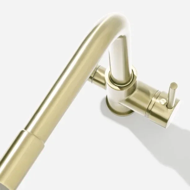 Produto Torneira Monocomando Giratória de Filtro (Ubatuba Ouro Fosca) - Outlet