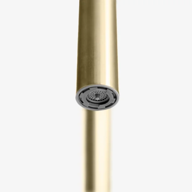Produto Torneira Monocomando Gourmet de Cozinha Inox (Maldivas Dourada Fosca) - Outlet