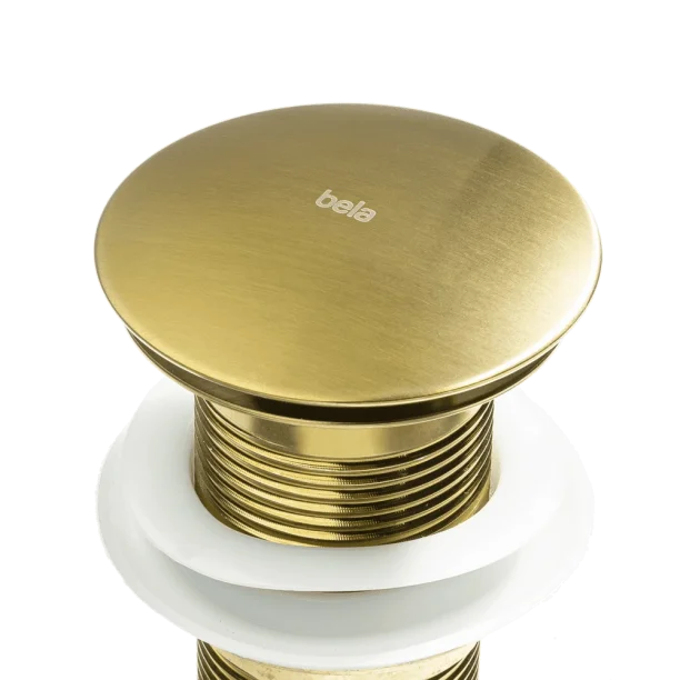 Produto Válvula Click de Inox para Cubas (Dourada Fosca)