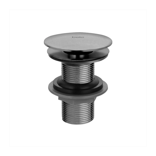 V&aacute;lvula Click 7/8" de Inox para Cubas (Grafite Fosca)