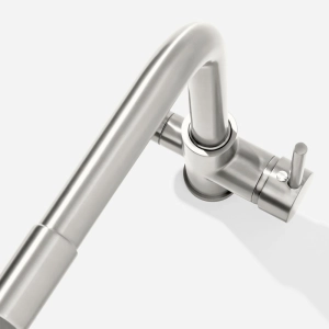 Torneira Monocomando Giratória de Filtro (Ubatuba Escovada)