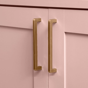 Puxador para Móvel Alça Sobrepor 192 mm Zamac (Petra Rosé Gold Fosco) Produto Puxador para Móvel Alça Sobrepor 192 mm Zamac (Petra Rosé Gold Fosco)