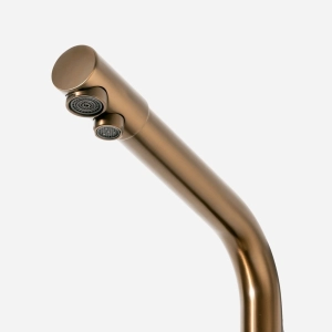 Torneira Monocomando Girat&oacute;ria de Filtro (Ubatuba Ros&eacute; Gold Fosca)