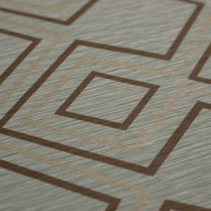 Papel de Parede Geométrico Lavável 10,00 x 0,53 m (Splendore Quattro)