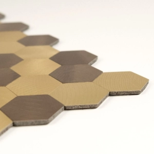 Pastilhas Adesivas Metálicas (Favus Mix)