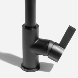 Torneira Monocomando Gourmet de Cozinha (Chipre Preta Fosca)
