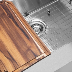 Kit Cuba Fazenda Workstation Inox com Acess&oacute;rios  (Narita Escovada)