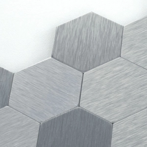 Pastilhas Adesivas Met&aacute;licas (Prata)