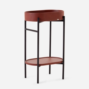 Gabinete de Banheiro com Cuba Concreto 55 cm (Lotus Terracota) - Outlet