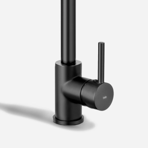 Torneira Monocomando Gourmet de Cozinha (Barbados Preta Fosca)