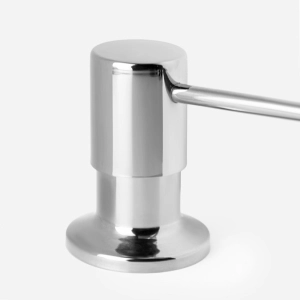 Dosador para Detergente Embutido Inox 1000 ml (Flat Cromado)