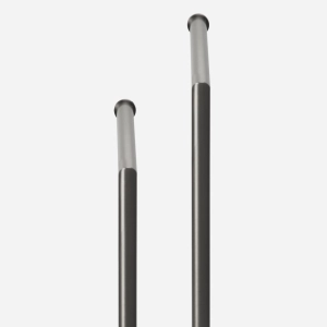 Toalheiro de Piso em Inox (Rizzi Grafite Fosco)