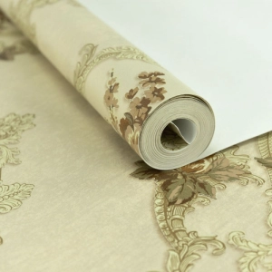 Papel de Parede Arabesco Lav&aacute;vel 10,00 x 0,53 m (Eleganza Dodici)