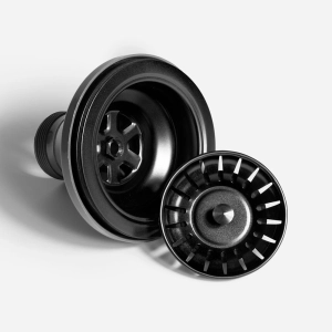 Kit Cuba Workstation Inox com Acessórios (Kobe Preta Fosca)