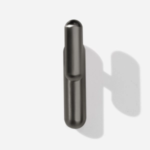 Cabide com Gancho de Parede Zamac (Moema Grafite Fosco)