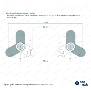Ducha Coluna de Inox Quadrada 25 cm (Preta Fosca)