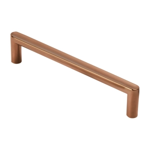 Puxador para Móvel Alça Sobrepor 128 mm Zamac (Cartago Rosé Gold) - Outlet Produto Puxador para Móvel Alça Sobrepor 128 mm Zamac (Cartago Rosé Gold) - Outlet