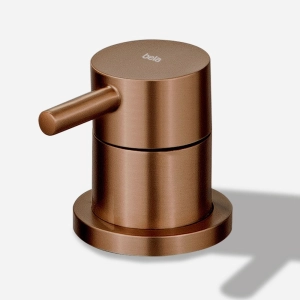 Torneira Monocomando com Ducha de Cozinha Inox (Fiji Ros&eacute; Gold Fosca)