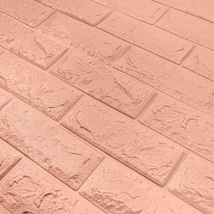 Painel 3D Tijolo Adesivo 70x77x0,5 cm (Terracota)