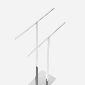 Toalheiro de Piso em Inox (Bellini Cromado)