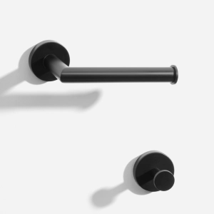 Kit de Acessórios para Banheiro Inox (Monet Preto Fosco)