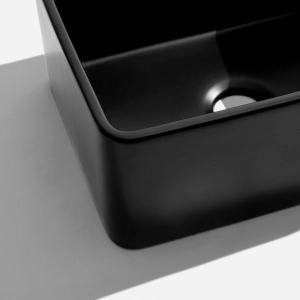 Cuba Fazenda de Cozinha Louça Retangular 61x46 cm (Lucca Preta)