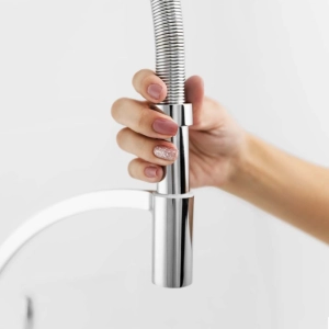 Torneira Monocomando Gourmet de Cozinha (Riviera Cromada)