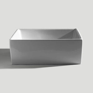 Cuba Fazenda de Cozinha Lou&ccedil;a Retangular 55x41 cm (Amalfi Branca)