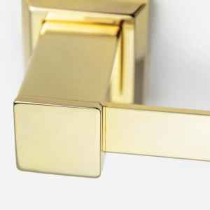 Porta Toalha de Rosto Inox (Ducon Dourado)