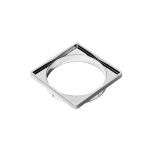 Porta Grelha 10x10 cm (Cromado)